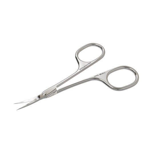 Professional Cuticle Scissors "Asymmetric" UNIQ 20 TYPE 4 -SQ-20/4- STALEKS