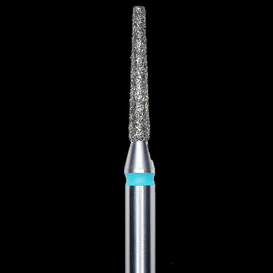 DIAMOND NAIL DRILL BIT, "FRUSTUM", BLUE, HEAD DIAMETER 1.6/10MM (FA70B016/10) - STALEKS™ by kvadrat store