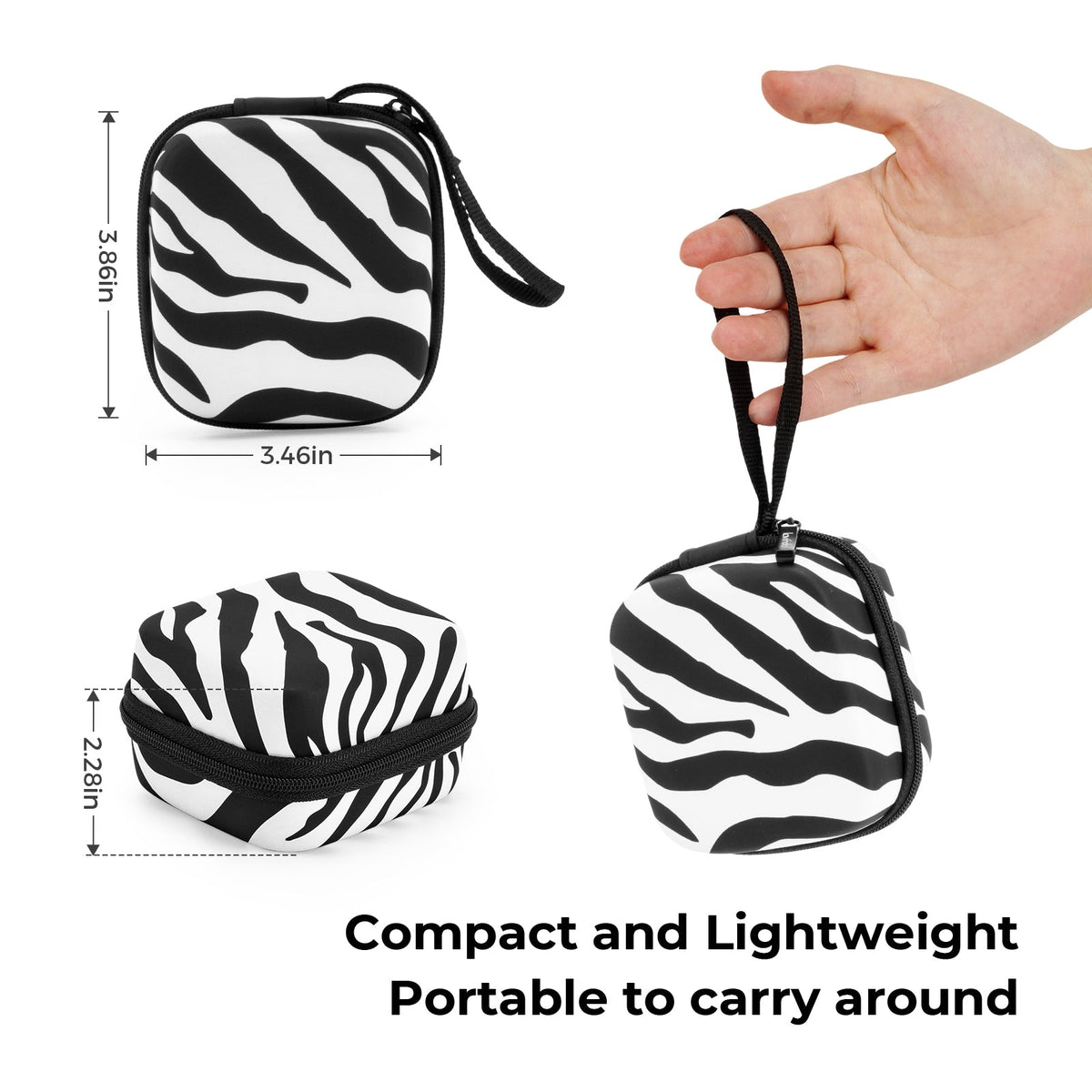 Zebra Print Complete Set – Nail Lamp, Nail Drill & Bit Holder