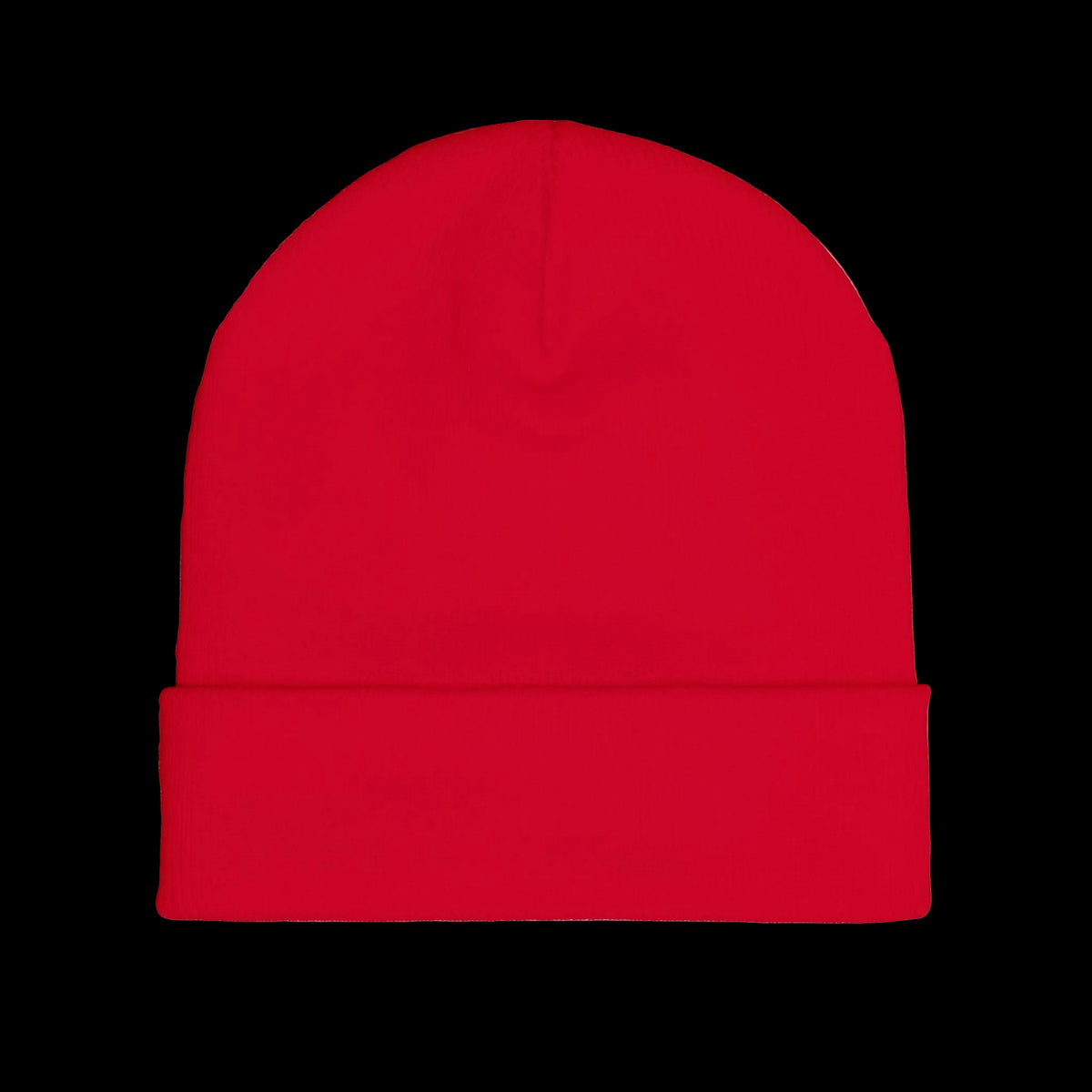 777 Knit Beanie — Red - AetherLux.Shop