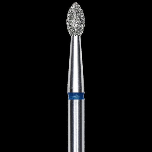 DIAMOND NAIL DRILL BIT, "BUD", BLUE, HEAD DIAMETER 2.5/4.5MM (FA60B025/4.5) - STALEKS™ by kvadrat store