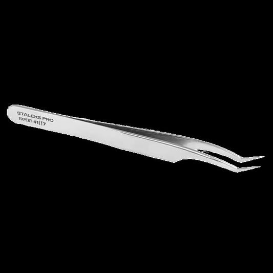 STALEKS PRO EXPERT 41 TYPE 7 PROFESSIONAL EYELASH TWEEZERS TE-41/7 - STALEKS™ by kvadrat store
