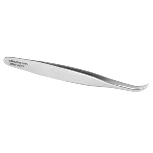 STALEKS PRO EXPERT 40 TYPE 7 EYELASH TWEEZERS CURVED TE-40/7 - STALEKS™