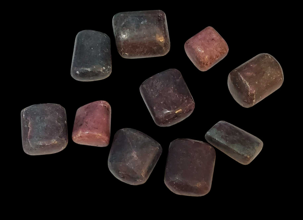 Ruby with Blue Kyanite Tumbled Pocket Stone