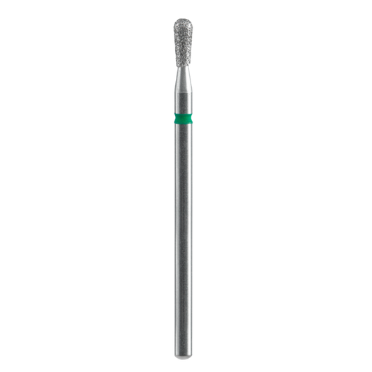 STALEKS - Diamond nail drill bit, "Match", green, EXPERT 2.3/5 mm (FA120G023/5)