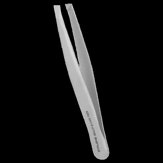 STALEKS BEAUTY & CARE 10 TYPE 3 EYEBROW TWEEZERS WIDE SLANT TBC-10/3 - STALEKS™ by kvadrat store