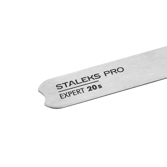 STALEKS PRO EXPERT 20S POPMAM NAIL FILE STRAIGHT METAL BASE 130 MM MBE-20S- STALEKS™