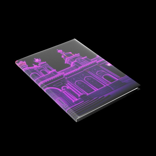 Royal Aura: Royal Palace Hardcover Notebook with Puffy Covers - AetherLux.Shop