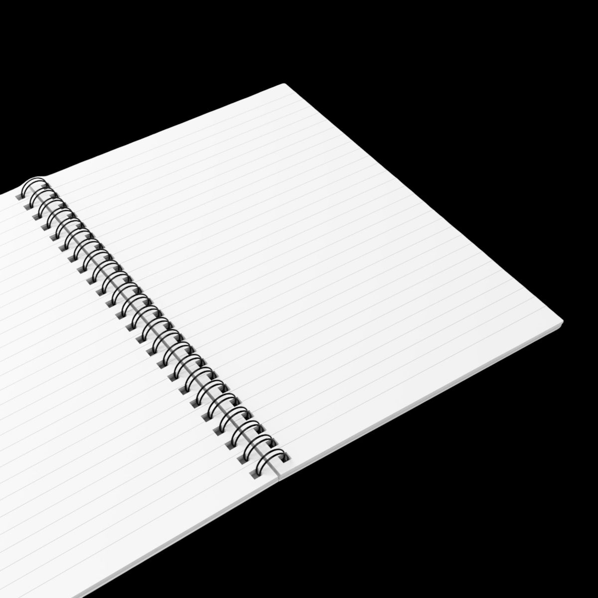 Bleu Aura: Pieces Spiral Notebook - Ruled Line - AetherLux.Shop