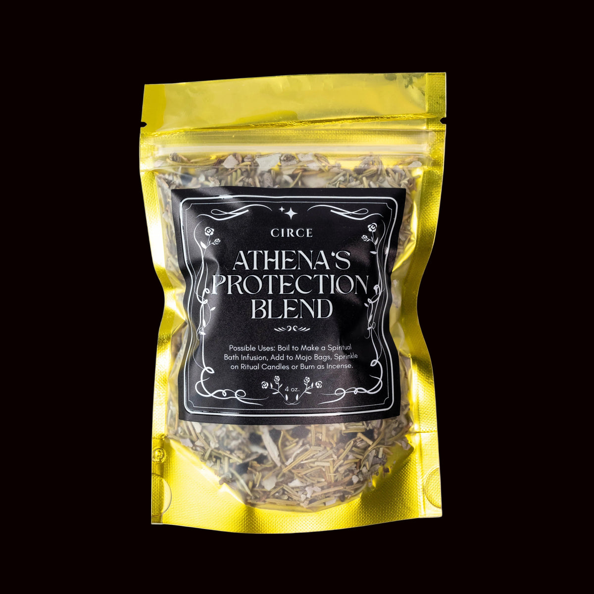 Herbal Ritual Blend – Four Intention Herbs for Cleansing, Love & Prosperity by Circe Boutique