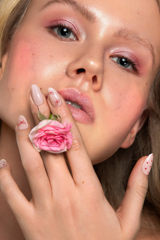 Berry Bows | Soft & Durable Press-On Nails - AetherLux.Shop