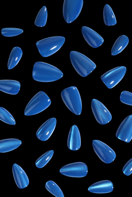 Ocean Quartz | Soft & Durable Press-On Nails - AetherLux.Shop