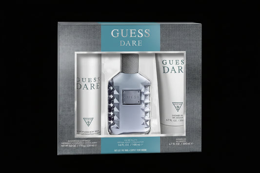 Dare By Guess For Men (3pc Gift Set) by perfumesandrea