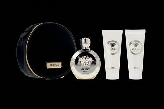 Eros Pour Femme By Versace For Women 4Pcs Set EDP Spray by perfumesandrea