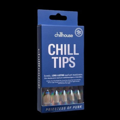 Chillhouse Chill Tips Press-On Nail Set Priestess of Punk 24ct - New