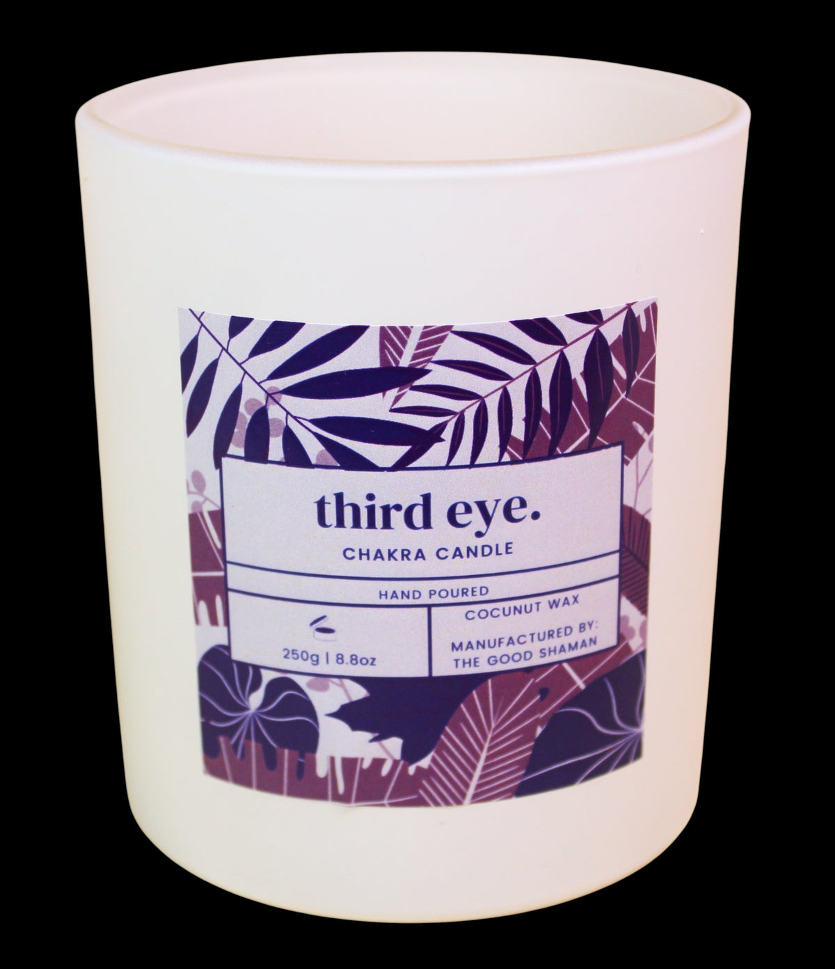 Third Eye Luxe Natural Coconut Wax Chakra Candle - AetherLux.Shop