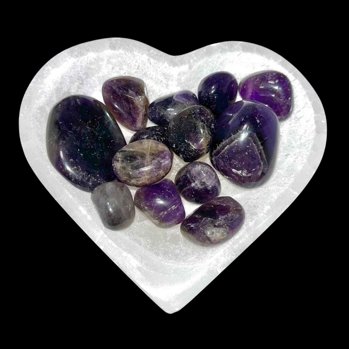 Amethyst Tumbled Pocket Stone