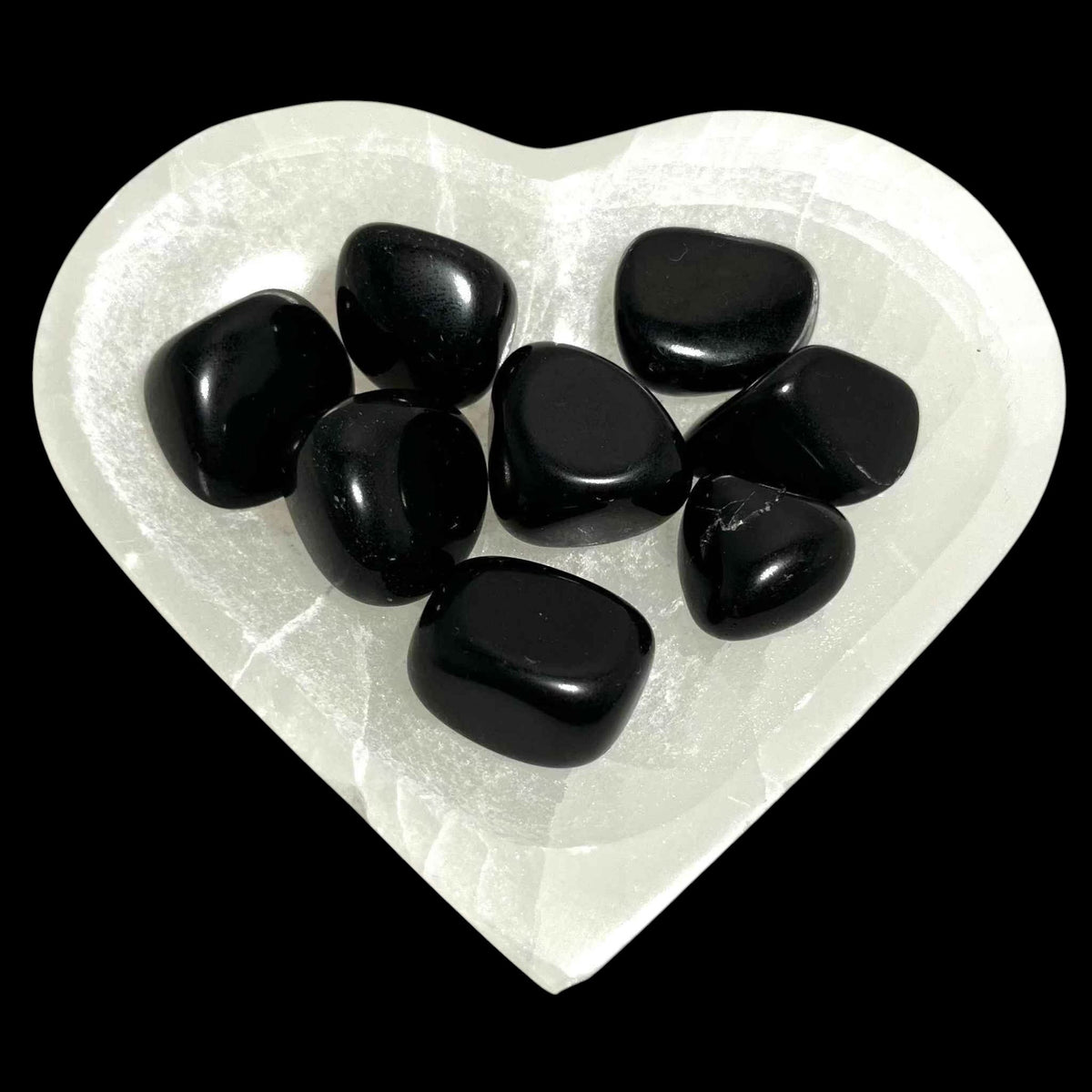 Black Obsidian Tumbled Pocket Stone