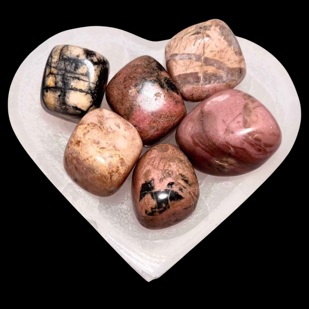 Rhodonite Tumbled Pocket Stone
