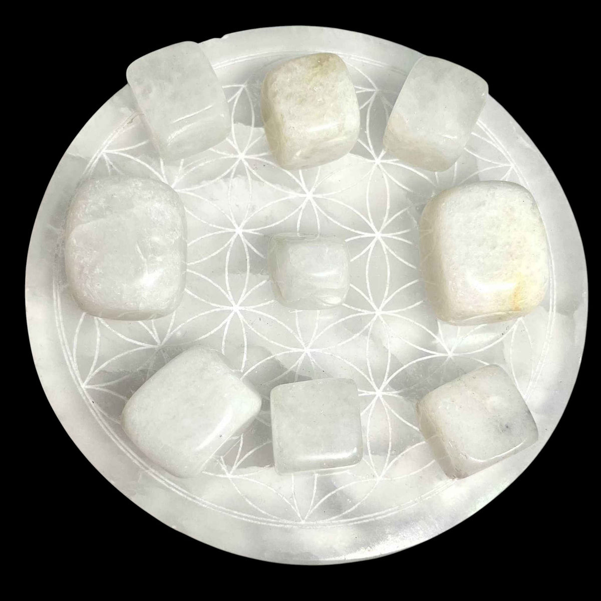 White Jade Tumbled Stone