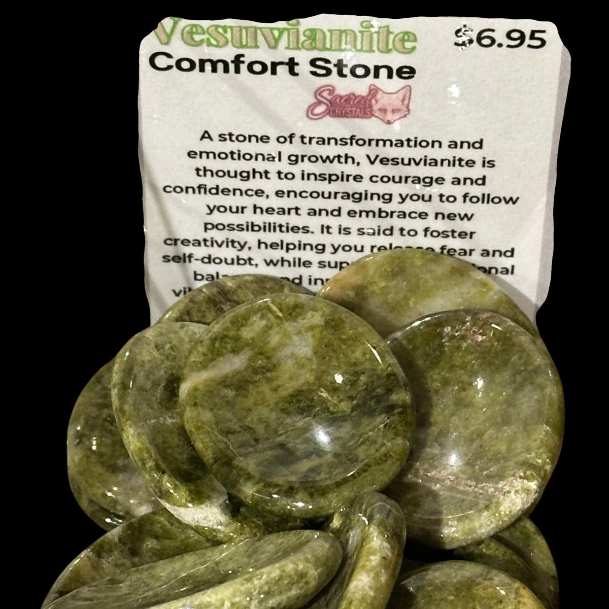 Vesuvianite Comfort Stone