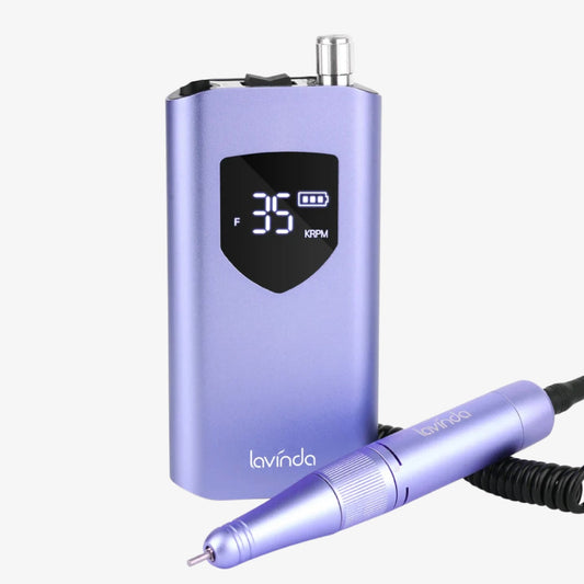 Wand™ Ease Nail Drill - Metallic Purple - 35,000 RPM Rechargeable