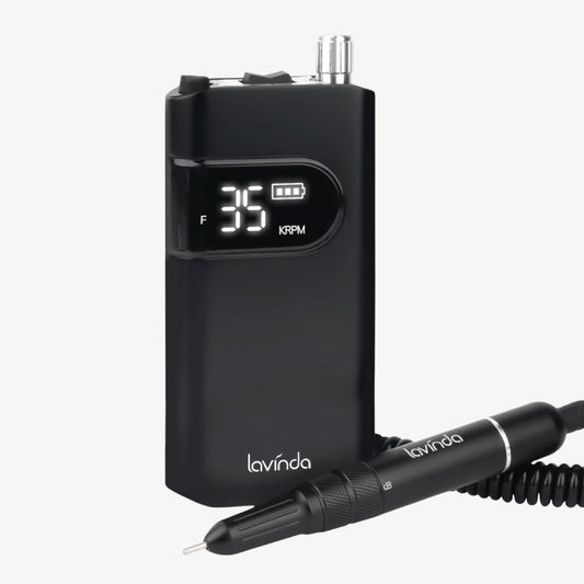 Wand™ Nail Drill - Black - 35,000 RPM Rechargeable