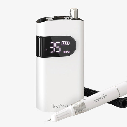 Wand™ Nail Drill - White - 35,000 RPM Rechargeable