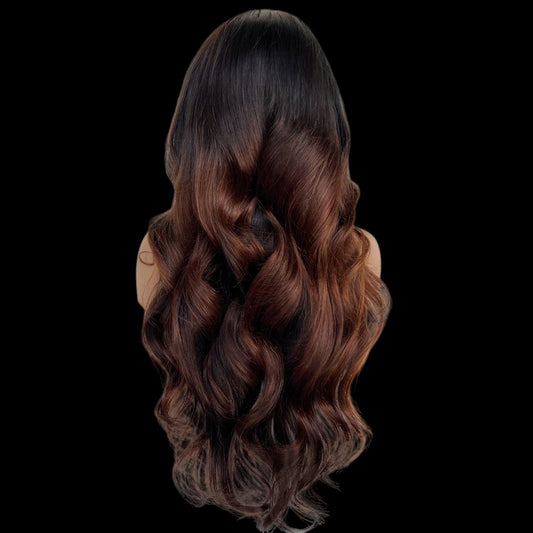 Luscious Glueless 5x5 HD Lace Professionally Colored 100% Human Hair Closure Wig by Private Label