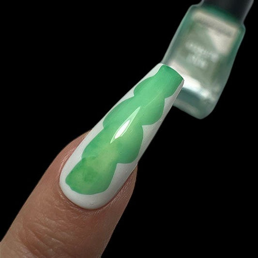 Green Nail Art Ink by Madam Glam