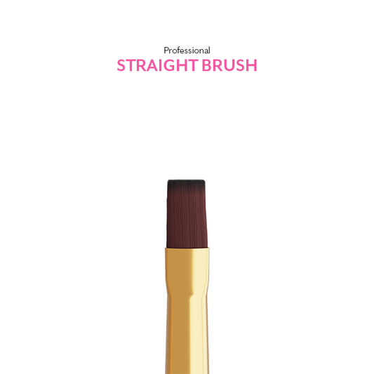 Professional Straight Nail Brush by Madam Glam