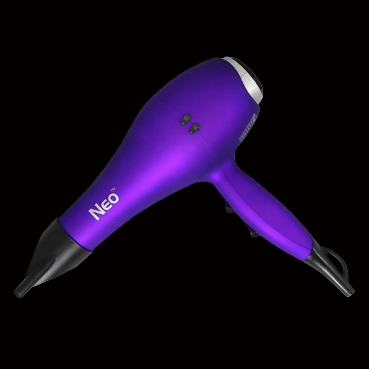 Ionic Pro 2000 - Professional 2000W Powerful Hair Dryer - Concentrator Nozzles Included - Purple Metallic by VYSN