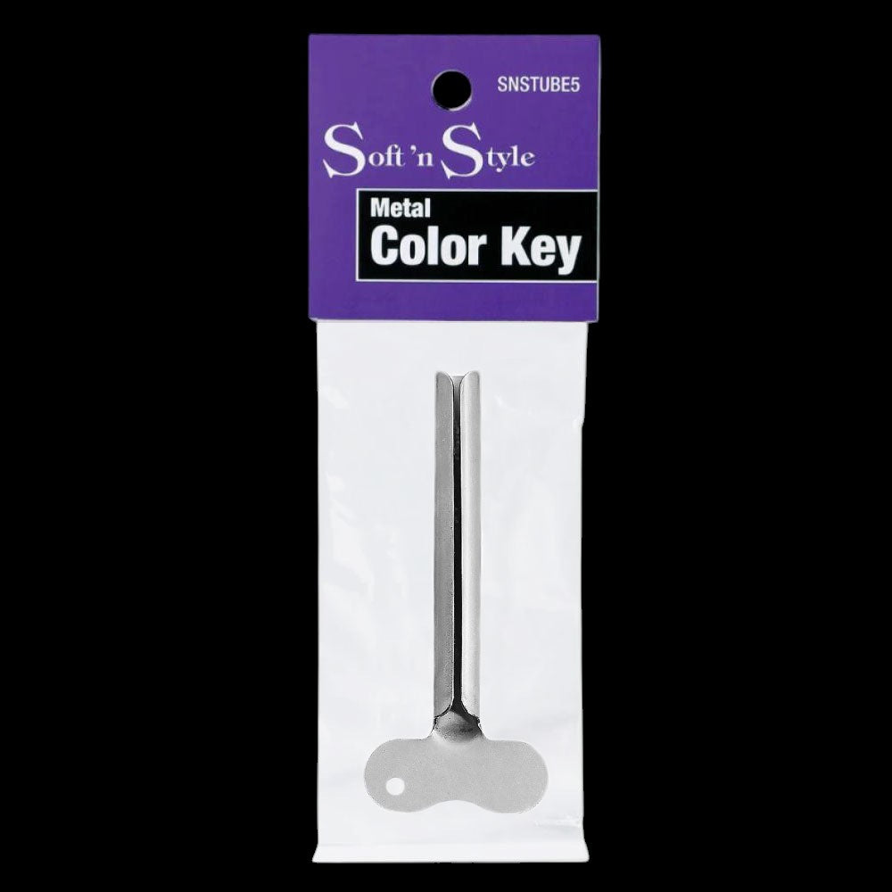 Soft 'N Style Metal Color Tube Key by Beauty Supply 123 Outlet