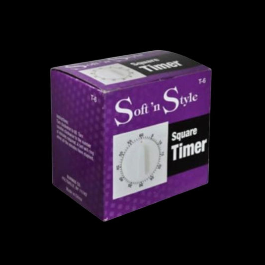 Soft 'N Style Square Timer by Beauty Supply 123 Outlet
