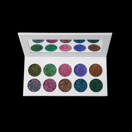 Ashunta Sheriff Beauty Unicorn Multichrome Glitter Shadow Palette by Ashunta Sheriff Beauty