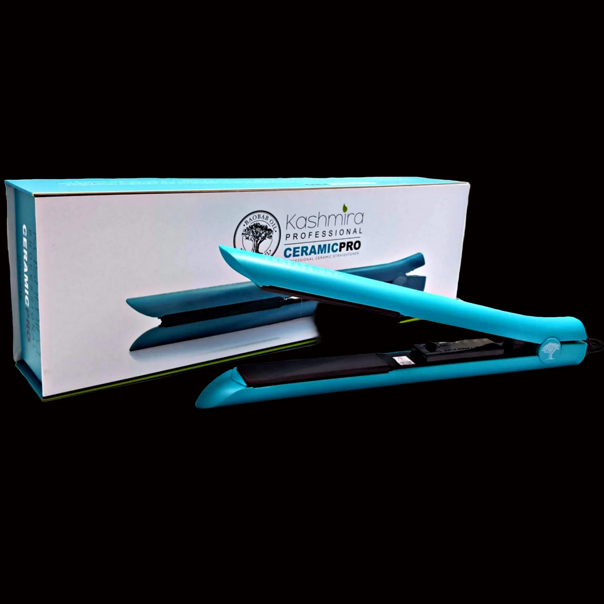 Ceramic Pro 1" Infrared & Ionic Technology Flat Iron - Turquoise by VYSN
