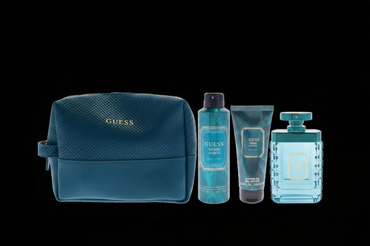 Uomo Acqua By Guess For Men 4Pcs Set EDT Spray by perfumesandrea