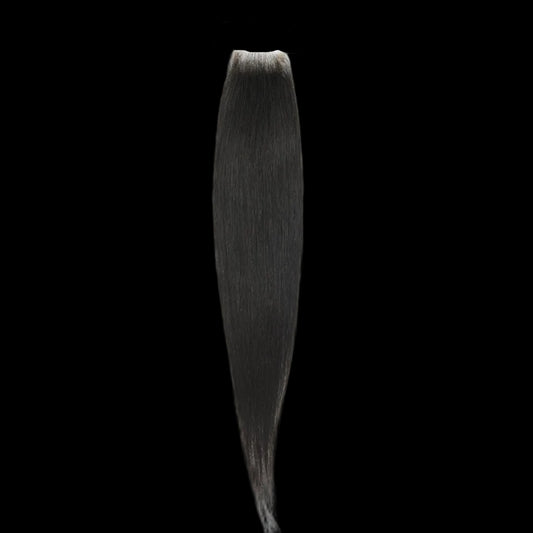 Yaki Straight 2x6 Transparent Lace Human Hair Closure by Private Label