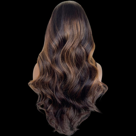 Zaria Glueless 5x5 HD Lace Professionally Colored 100% Human Hair Closure Wig by Private Label