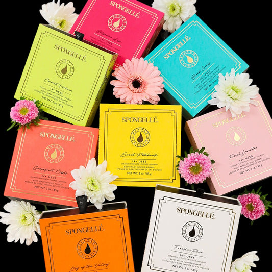 Boxed Flower Assorted Pack by Spongellé