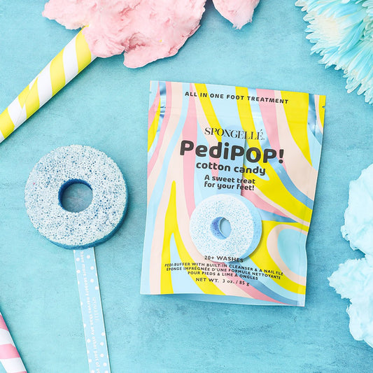 Cotton Candy | PediPOP! Pedi Buffer & Nail File - AetherLux.Shop