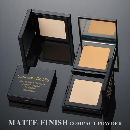 Luminous Powder Foundation for Mature Skin - AetherLux.Shop