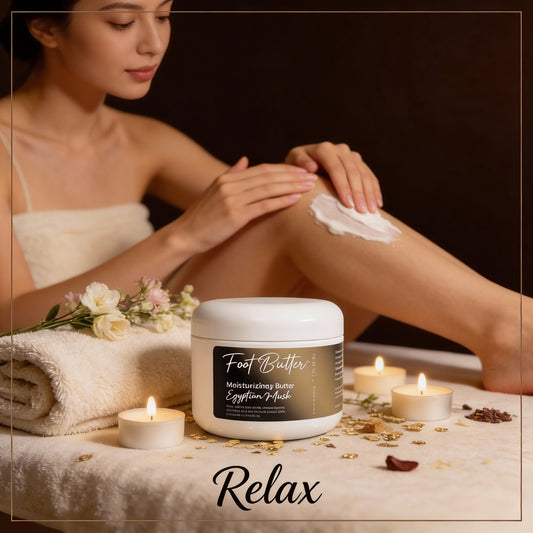 Egyptian Musk Moisturizing Body Butter – Deep Hydration & Long-Lasting Fragrance by Foot Butter by Dr Ron