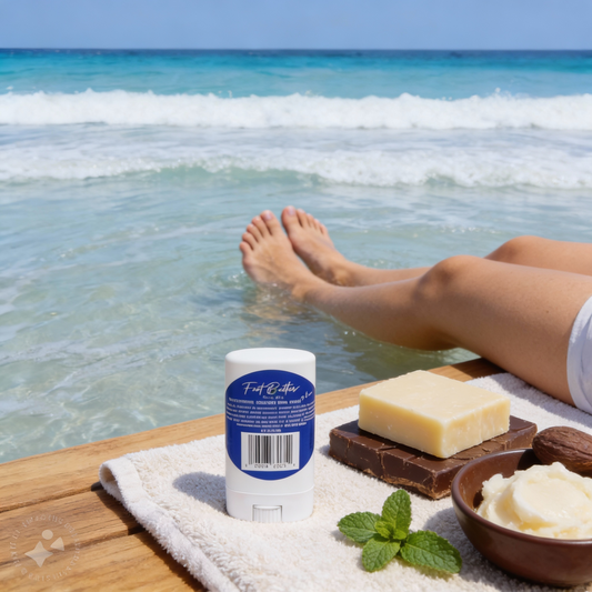 Restorative Cracked Heel Balm Travel Size – 1 oz Deep Moisture Repair by Foot Butter by Dr Ron
