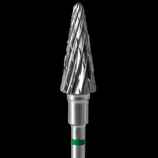 CARBIDE NAIL DRILL BIT, "CONE", GREEN, HEAD DIAMETER 6/14MM (FT71G060/14) (№70) - STALEKS™ by kvadrat store
