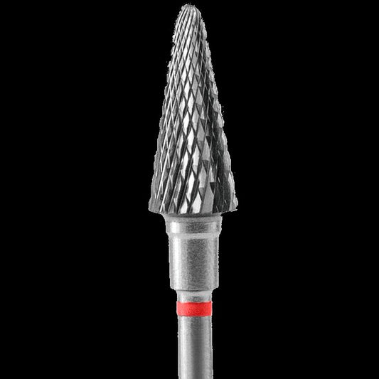CARBIDE NAIL DRILL BIT, "CONE", RED, HEAD DIAMETER 6/14MM (FT71R060/14) (№82)- STALEKS™ by kvadrat store