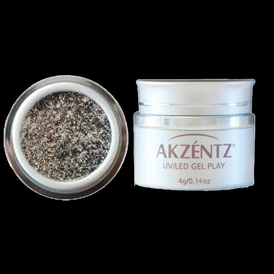 Akzentz Gel Play - Glitz White Gold Leaf by kvadrat store