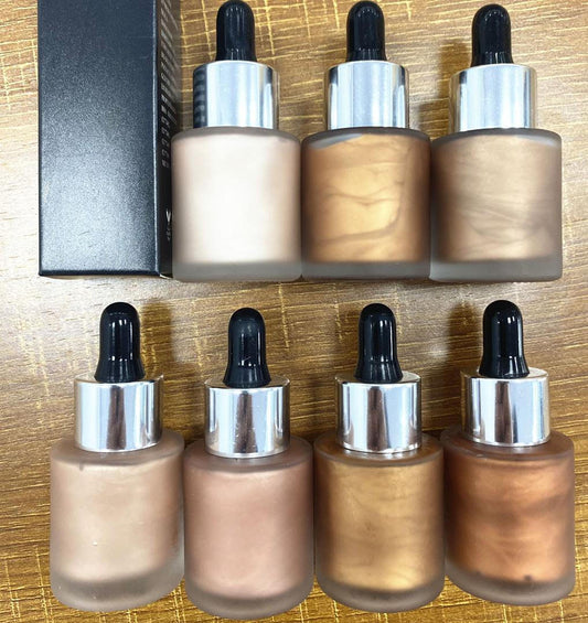Liquid Bronzer Drops for a Dewy Glow