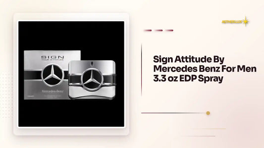 Sign Attitude By Mercedes Benz For Men 3.3 oz EDP Spray by@Outfy
