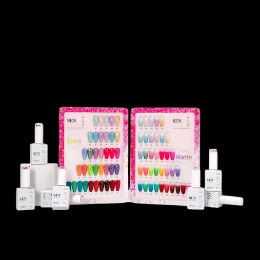 SEN PURE Flash 36 Gel Collection (Free Top-Base-Matte) by iNAIL SUPPLY